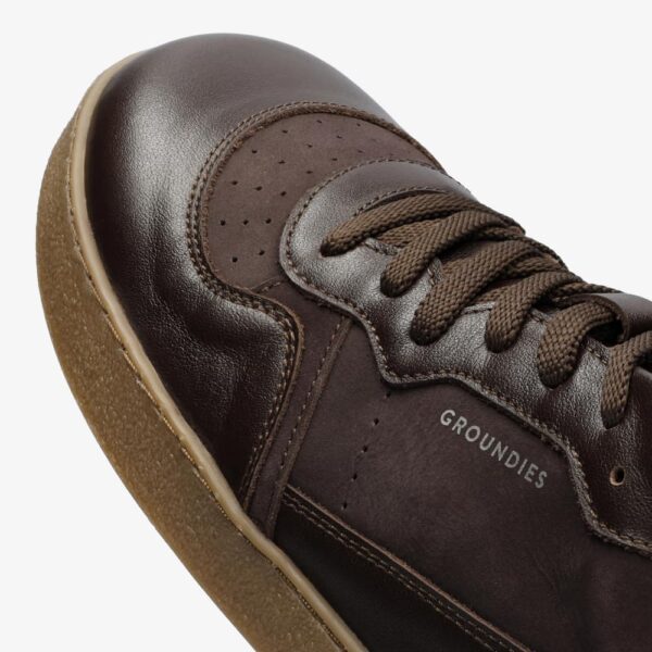 CALZADO BAREFOOT HOMBRE MODELO NOVA SPECIAL ESPRESSO DE GROUNDIES - Imagen 3