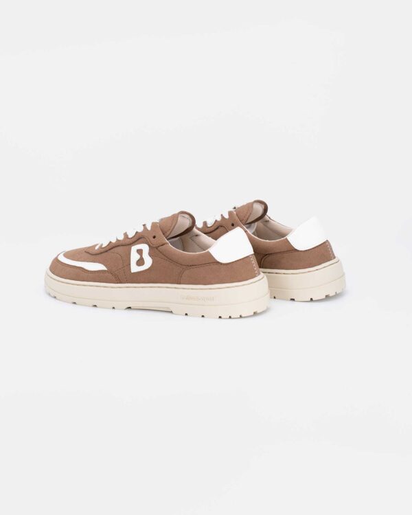 ZAPATILLA BAREFOOT SNEAKERS PURPOSE SUEDE MARRON - BEFLAMBOYANT - Imagen 2