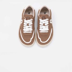 ZAPATILLA BAREFOOT SNEAKERS PURPOSE SUEDE MARRON - BEFLAMBOYANT