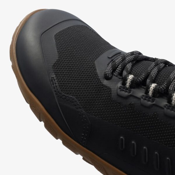 DEPORTIVAS BAREFOOT PARA SENDERISMO ALL TERRAIN LOW 2.0 BLACK CON MEMBRANA  DE GROUNDIES - Imagen 4