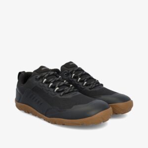 DEPORTIVAS BAREFOOT PARA SENDERISMO ALL TERRAIN LOW 2.0 BLACK CON MEMBRANA  DE GROUNDIES