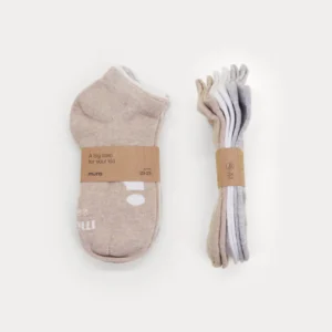 PACK DE 3 PARES DE CALCETINES CORTOS RESPETUOSOS DE MURIS BRAND