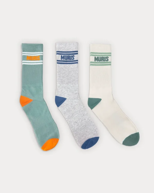 PACK 3 CALCETINES RESPETUOSOS T41-45 MURIS BRAND