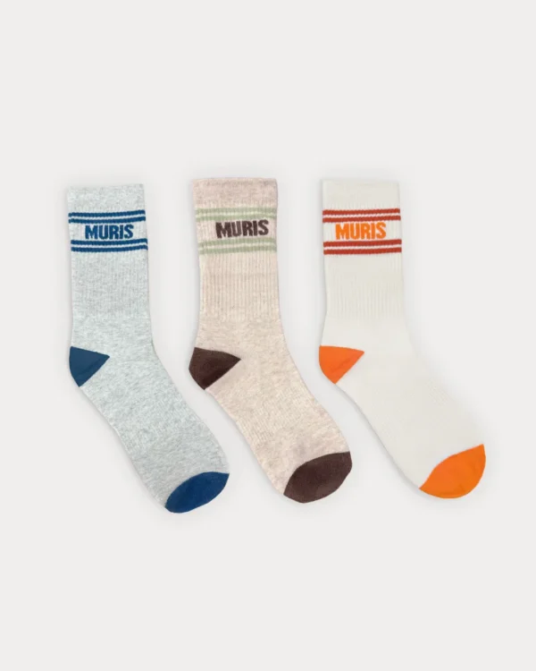 PACK DE 3 CALCETINES RESPETUOSOS T36-40 MURIS BRAND