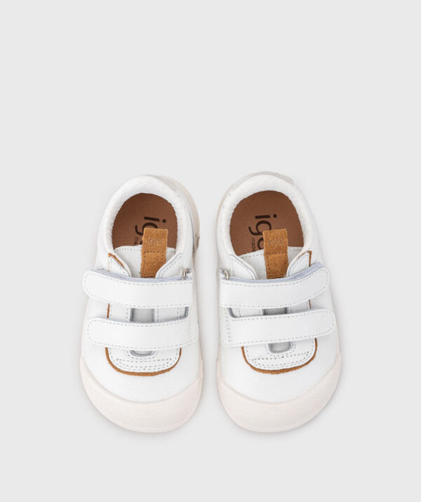 DEPORTIVA RESPETUOSA BERLIN WHITE MOSTAZA DE IGOR BAREFOOT WIDE