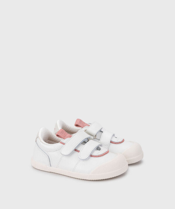 DEPORTIVA RESPETUOSA BERLIN WHITE ROSA DE IGOR BAREFOOT WIDE - Imagen 2