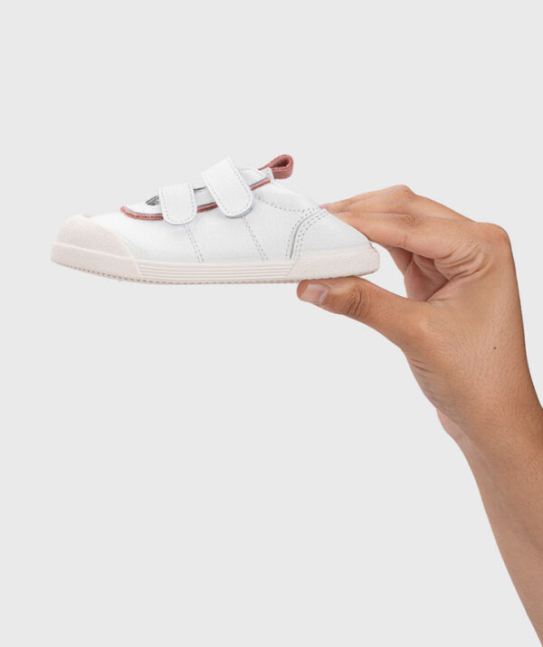 DEPORTIVA RESPETUOSA BERLIN WHITE ROSA DE IGOR BAREFOOT WIDE - Imagen 4
