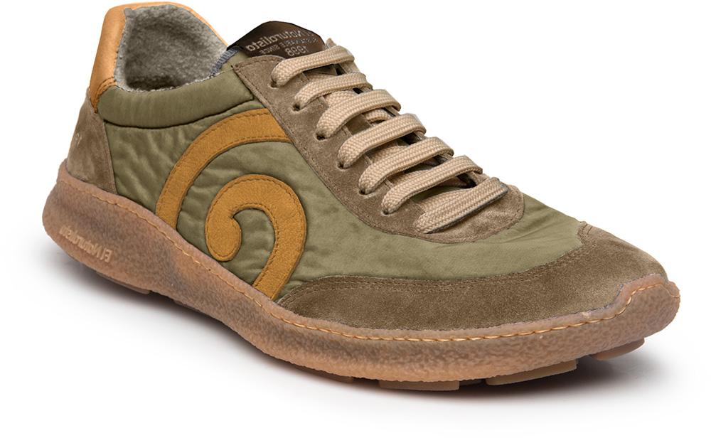 ZAPATILLA EL NATURALISTA BAREFOOT MODELO OROEL MULTI MATERIAL FOREST