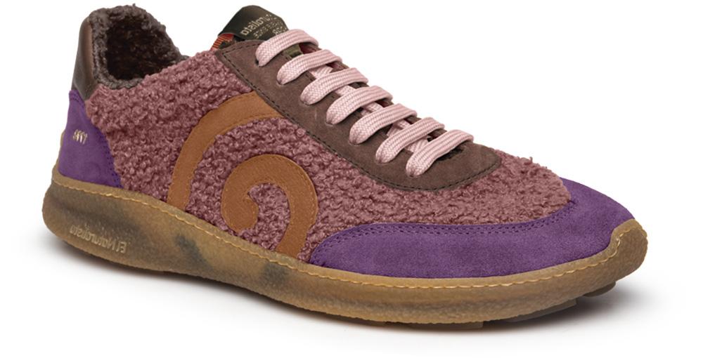 ZAPATILLA EL NATURALISTA BAREFOOT MODELO OROEL MULTI MATERIAL WINE