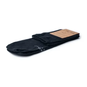 CALCETINES ANATOMICOS A TRES HILOS NEGRO